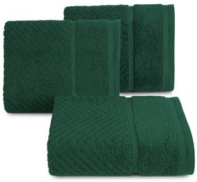 BAVLNENÝ UTERÁK KALIA8 SADA 6KS 50X90 CM TMAVOZELENÁ