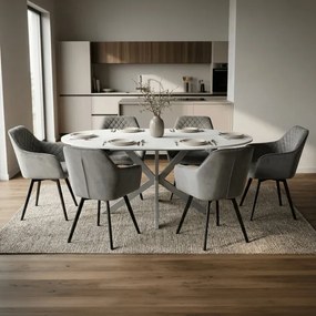 Jedálenský stôl rozkladací DT-I1120 WT biely