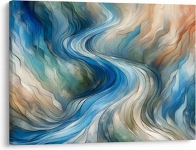 Obraz - Abstraktný prúd (70x50 cm)