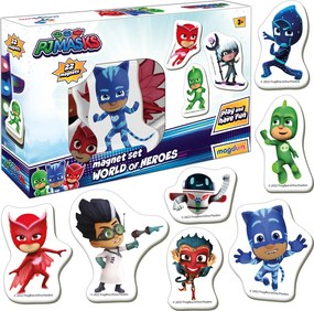LEAN Toys PJ Masks sada magnetov ME 5031-31