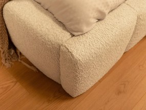 Čalúnená posteľ Ubipra Boucle, Rozmer postele: 140x200, Farby: Abriamo 04