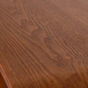 Odkladací stolík v dekore orecha 32x40 cm Frey – WOOOD