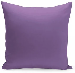 Jednofarebná obliečka v fialovej farbe 45x45 cm