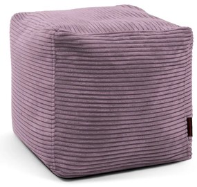 Fialový menčestrový sedací vak Up! MooG – SLOWDOWN