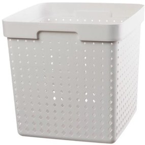 Košík Seoul XL biely 296x296x296