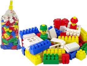 Lean Toys Stredný balík stavebnice – 240 prvkov