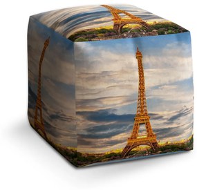 Sablio Taburet Eiffel Tower 3: 40x40x40 cm