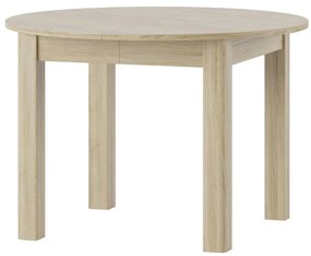 Jedálenský rozkladací stôl Uran 01 110/160 cm dub sonoma