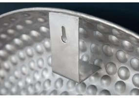 Zrkadlo 40395 Ø60cm Orient silver aluminium  - Komfort-nábytok