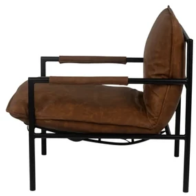 BRICK ČALÚNENÉ LOUNGE KRESLO brown