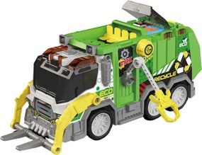 LEAN Toys Mestské smetiarske auto Mestské vozidlo Svetlá Zvuky