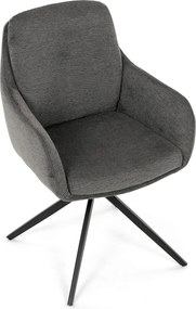 Jedálenské kreslo DCH-P3174 Farba: Sivá