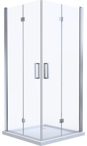 Set sprchovací kút Oltens Byske 20001100, štvorcová sprchová vanička Oltens Superior 17002000