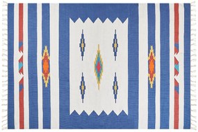 Bavlnený kelímový koberec 200 x 300 cm viacfarebný VARSER Beliani