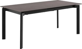 Rozkladací jedálenský stôl Palermo 180/240 cm čierny