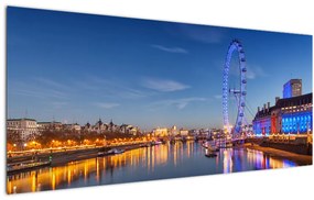 Obraz London Eye (120x50 cm)