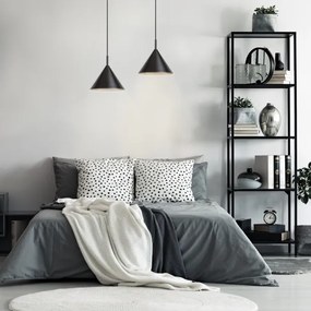 Rabalux 72007 - Luster na lanku JAROD 1xE27/40W/230V čierna