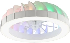 Brilliant - LED RGBW stropný ventilátor FANORA LED/30W/230V + DO