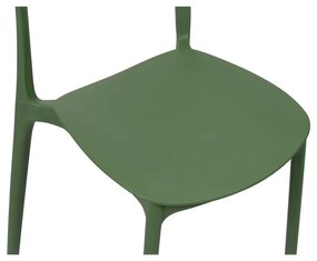 Zelená plastová záhradná stolička Biá – Bonami Essentials