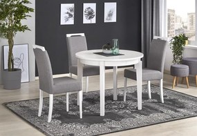 Rozkladací jedálenský stôl 100-200 cm Saras (biela) (pre 6 8 osôb). Vlastná spoľahlivá doprava až k Vám domov. 1048725