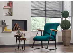 Kreslo v petrolejovej farbe Yoka – Artie