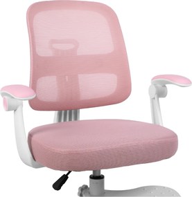 Detská rastúca stolička Neoseat JUNI 013 — látka, ružová