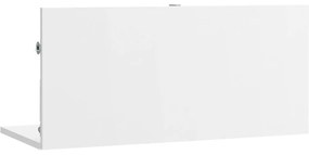 Výklopné dvere k regálom LAYERS, 800 x 400 x 357, biela