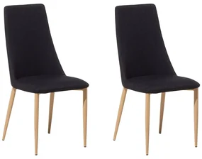 Set 2ks. jedálenských stoličiek Clenot (čierna). Vlastná spoľahlivá doprava až k Vám domov. 1009887