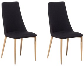 Set 2ks. jedálenských stoličiek Clenot (čierna). Vlastná spoľahlivá doprava až k Vám domov. 1009887