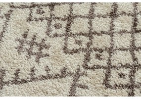 Kusový koberec Shaggy Akira krémový 160x220cm