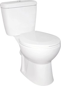 Novoterm WC kombi NV-Niagara Duo ZO so zadným odpadom a SoftClose sedadlom