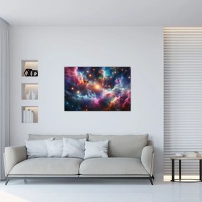 Obraz - Temný vesmír (90x60 cm)