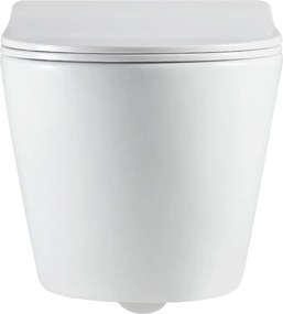 Závesný set GEBERIT Duofix Basic+ závesné WC Lily+ Rimless Tornado 48 x 36 cm + WC sedadlo, biela, GEBERIT-LILY-TO2-WH