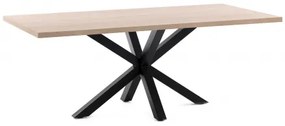 ARGO BLACK MDF stôl 180 x 100 cm