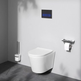 Závesné WC AM.PM Spike CPA1900SC bezokrajové, so sedadlom Microlift, biele