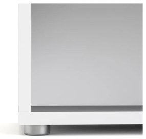 Biela modulárna knižnica 89x222 cm Prima – Tvilum