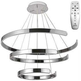 Moderné svietidlo NEDES LED svietidlo + diaľkový ovládač 220W J4329/CH