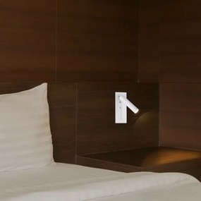 LED Nástenné bodové svietidlo LED/2W/230V 3000K biela