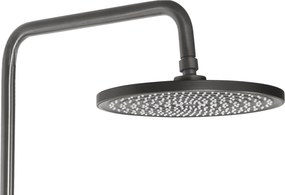 Rea Savio, nástenný sprchový set s ručnou spŕškou, grafitová matná, REA-P8412