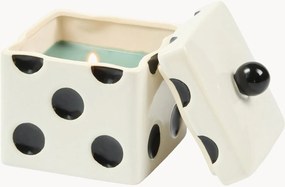 Keramická vonná sviečka Lucky Dice (Misted Lime)