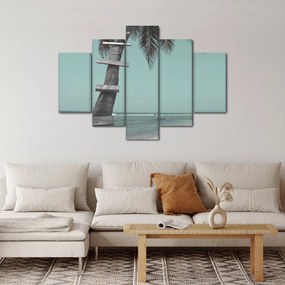 Obraz - Palma v Karibiku (150x105 cm)