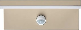 Rabalux 77220 - LED vonkajšie nástenné svietidlo so senzorom ZARAGOZA 9W/230V IP54 béžová