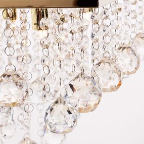 Zuma Line RLX92711-5GC - Stropné svietidlo RANGEL 5xG9/42W/230V zlatá