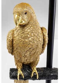 Animal Parrot stojaca lampa zlatá 176 cm