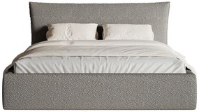 Manželská posteľ 160 cm Swiftie 160  (sivá + čierna). Vlastná spoľahlivá doprava až k Vám domov. 1100220