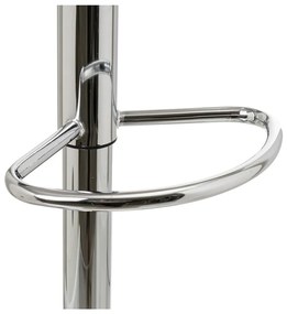 Biele čalúnené barové stoličky v súprave s nastaviteľnou výškou 2 ks (výška sedadla 63 cm) – Casa Selección