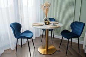 Jedálenská stolička DALLAS VELVET granátová