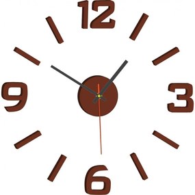 Minimalistické hodiny na stenu nalepovacie I SENTOP X0089