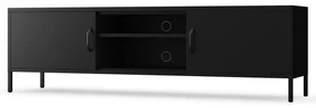 RTV skrinka XL ROSARIA 1700 x 400 x 500, čierna