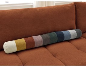 Rozkladacia/s úložným priestorom rohová pohovka v tehlovej farbe (pravý roh/do L) Fuji – Bobochic Paris